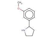<span class='lighter'>3-METHOXY-1-PYRROLIDIN-2-YLBENZENE</span>