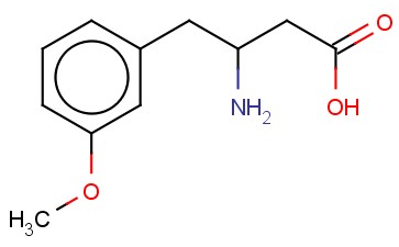 3-<span class='lighter'>氨基</span>-4-(3-甲氧基苯基)<span class='lighter'>丁酸</span>