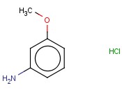 3-<span class='lighter'>甲</span>氧基苯胺<span class='lighter'>盐酸盐</span>