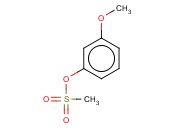 PHENOL, <span class='lighter'>3-METHOXY-</span>, <span class='lighter'>1-METHANESULFONATE</span>