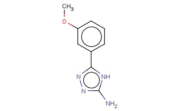 5-(3-<span class='lighter'>甲</span><span class='lighter'>氧基</span>苯基)-4H-1,2,4-三唑-3-<span class='lighter'>胺</span>