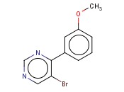 5-<span class='lighter'>溴</span>-4-(3-<span class='lighter'>甲</span><span class='lighter'>氧基</span>苯基)<span class='lighter'>嘧啶</span>