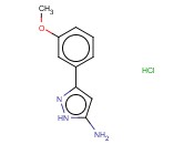 3-(3-甲氧基苯基)-5-<span class='lighter'>氨基</span><span class='lighter'>吡唑</span>盐酸盐