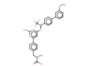 4-[2-氨基-6-[(1R)-2,2,2-三<span class='lighter'>氟</span>-1-(3'-甲氧基<span class='lighter'>联苯</span>-4-基)乙氧基]嘧啶-4-基]-L-苯丙氨酸
