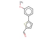 5-(3-METHOXY-PHENYL)-THIOPHENE-2-<span class='lighter'>CARBALDEHYDE</span>