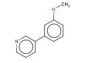 3-(3-<span class='lighter'>甲</span>氧基苯基)<span class='lighter'>吡啶</span>