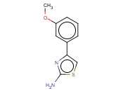 4-(3-<span class='lighter'>METHOXY</span>-PHENYL)-THIAZOL-2-YLAMINE