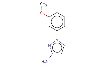 3-<span class='lighter'>氨基</span>-1-(3-甲氧基苯基)<span class='lighter'>吡唑</span>