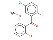 (5-<span class='lighter'>氯</span>-2-碘-苯基)-(2-氟-6-甲氧基-苯基)-甲<span class='lighter'>酮</span>