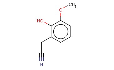 <span class='lighter'>2-HYDROXY-3-METHOXYPHENYLACETONITRILE</span>