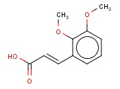 反-2,3-<span class='lighter'>二甲</span>氧基<span class='lighter'>肉桂酸</span>