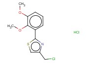4-（氯甲基）-2-（2,3-二<span class='lighter'>甲</span><span class='lighter'>氧基</span>苯基）-1,3-噻唑<span class='lighter'>盐酸盐</span>