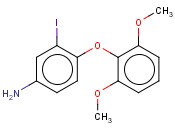 4-(2,6-DIMETHOXYPHENOXY)-<span class='lighter'>3-IODOANILINE</span>
