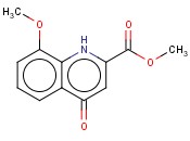 4-<span class='lighter'>羟基</span>-8-甲氧基<span class='lighter'>喹啉</span>-2-甲酸甲酯