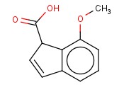 7-METHOXY-1H-<span class='lighter'>INDENE</span>-1-CARBOXYLIC ACID
