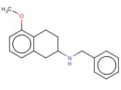 5-甲氧基-1,2,3,4-四氢-N-(苯甲基)-2-<span class='lighter'>萘</span><span class='lighter'>胺</span>