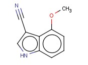 4-甲氧基-3-<span class='lighter'>氰</span><span class='lighter'>基</span><span class='lighter'>吲哚</span>