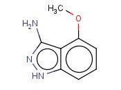4-甲氧基-1H-<span class='lighter'>吲</span><span class='lighter'>唑</span>-3-胺