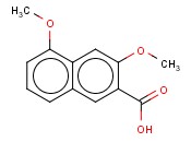 3,5-<span class='lighter'>二甲</span>氧基-2-萘<span class='lighter'>酸</span>