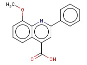 <span class='lighter'>8-METHOXY-2-PHENYL-4-QUINOLINECARBOXYLIC</span> ACID