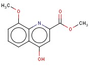 4-<span class='lighter'>羟基</span>-8-甲氧基<span class='lighter'>喹啉</span>-2-甲酸甲酯