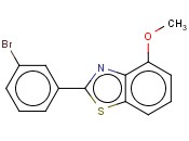 2-(<span class='lighter'>3-BROMOPHENYL</span>)-4-METHOXYBENZOTHIAZOLE