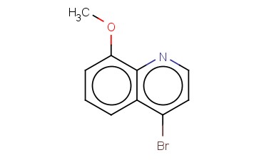 <span class='lighter'>4-BROMO-8-METHOXYQUINOLINE</span>