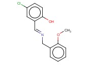 4-CHLORO-2-((E)-[(<span class='lighter'>2-METHOXYBENZYL</span>)IMINO]METHYL)PHENOL