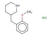 3-(<span class='lighter'>2-METHOXYBENZYL</span>)PIPERIDINE HYDROCHLORIDE