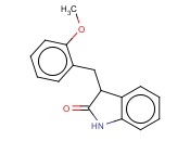 3-(<span class='lighter'>2-METHOXYBENZYL</span>)-1,3-DIHYDRO-2H-INDOL-2-ONE