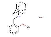 N-(<span class='lighter'>2-METHOXYBENZYL</span>)-1-ADAMANTANAMINEHYDROBROMIDE