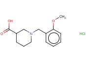 1-(<span class='lighter'>2-METHOXYBENZYL</span>)PIPERIDINE-3-CARBOXYLIC ACID HYDROCHLORIDE