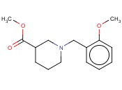METHYL 1-(<span class='lighter'>2-METHOXYBENZYL</span>)PIPERIDINE-3-CARBOXYLATE