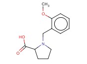 1-(<span class='lighter'>2-METHOXYBENZYL</span>)PYRROLIDINE-2-CARBOXYLIC ACID