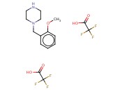 1-(<span class='lighter'>2-METHOXYBENZYL</span>)PIPERAZINEBIS(TRIFLUOROACETATE)