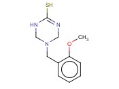 5-(<span class='lighter'>2-METHOXYBENZYL</span>)-1,4,5,6-TETRAHYDRO-1,3,5-TRIAZINE-2-THIOL