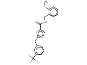 N-(<span class='lighter'>2-METHOXYBENZYL</span>)-2-[3-(TRIFLUOROMETHYL)BENZYL]-1,3-THIAZOLE-4-CARBOXAMIDE