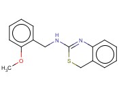 N-(<span class='lighter'>2-METHOXYBENZYL</span>)-4H-3,1-BENZOTHIAZIN-2-AMINE