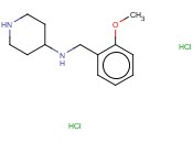 N-(<span class='lighter'>2-METHOXYBENZYL</span>)PIPERIDINE-4-AMINE DIHYDROCHLORIDE