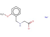 SODIUM[(<span class='lighter'>2-METHOXYBENZYL</span>)AMINO]ACETATE