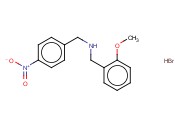 (<span class='lighter'>2-METHOXYBENZYL</span>)(4-NITROBENZYL)AMINEHYDROBROMIDE