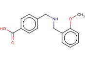 4-(((<span class='lighter'>2-METHOXYBENZYL</span>)AMINO)METHYL)BENZOIC ACID