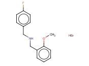 (4-FLUOROBENZYL)(<span class='lighter'>2-METHOXYBENZYL</span>)AMINEHYDROBROMIDE