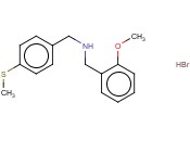 (<span class='lighter'>2-METHOXYBENZYL</span>)[4-(METHYLTHIO)BENZYL]AMINEHYDROBROMIDE