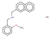 (<span class='lighter'>2-METHOXYBENZYL</span>)(2-NAPHTHYLMETHYL)AMINEHYDROBROMIDE