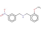 (<span class='lighter'>2-METHOXYBENZYL</span>)(3-NITROBENZYL)AMINE