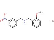 (<span class='lighter'>2-METHOXYBENZYL</span>)(3-NITROBENZYL)AMINEHYDROBROMIDE