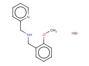 (<span class='lighter'>2-METHOXYBENZYL</span>)(2-PYRIDINYLMETHYL)AMINEHYDROBROMIDE