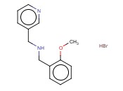(<span class='lighter'>2-METHOXYBENZYL</span>)(3-PYRIDINYLMETHYL)AMINEHYDROBROMIDE