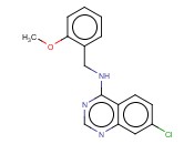 7-CHLORO-N-(<span class='lighter'>2-METHOXYBENZYL</span>)-4-QUINAZOLINAMINE